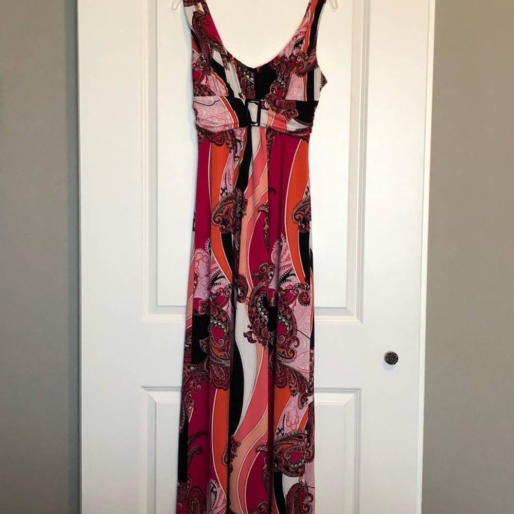 Sold on EBay Bisou Bisou Maxi Dress Size 12